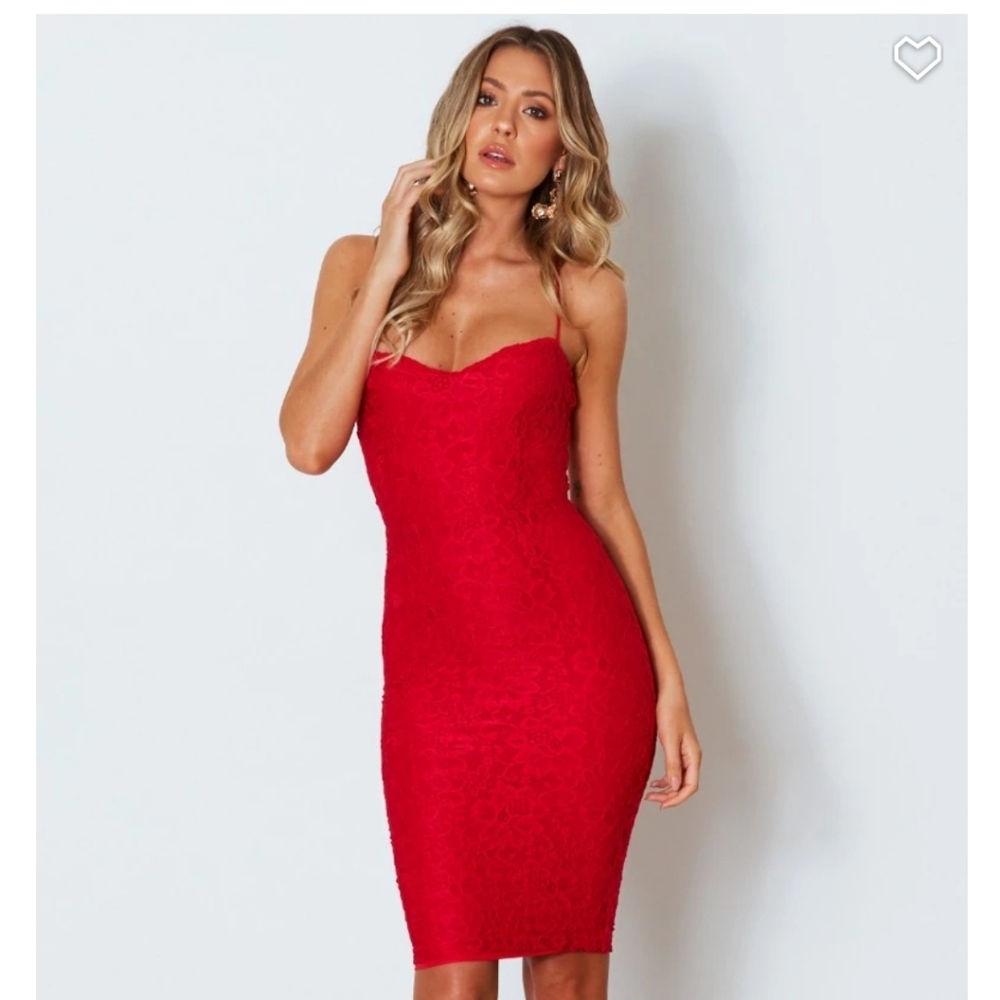 Whitefox red dress